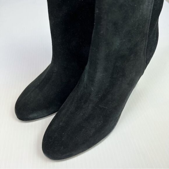 Ted Baker London Ankle Boots Womens size 9.5 Orbida Black Suede - Picture 4 of 10